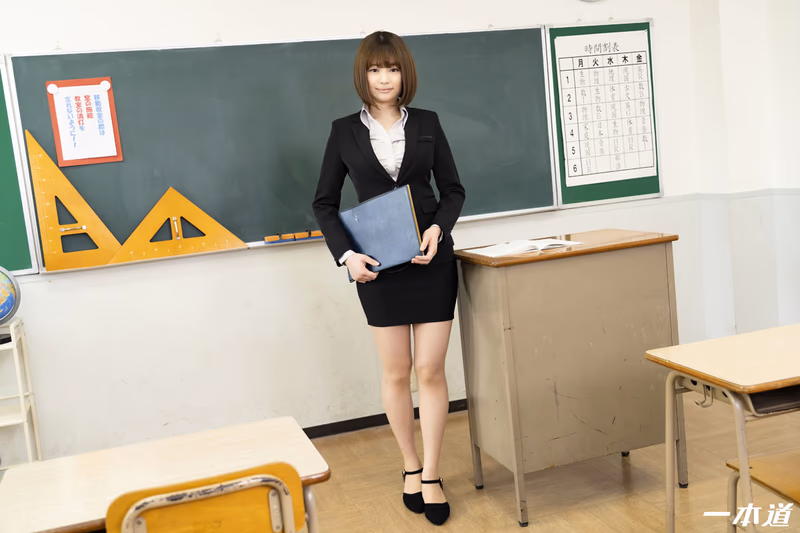 Ishikawa Satomi - Hot Teacher's Specialty: Ass Licking, Ball Sucking & Deep Throat sample image 1