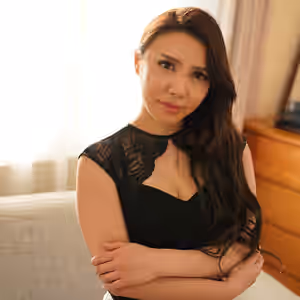 Woman Overflowing with Glossy Pheromones
