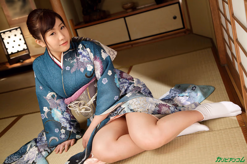 Ayane Sakurai - Furisode Bondage Toy Torture! Disheveled Bouncing Tits! sample image 6