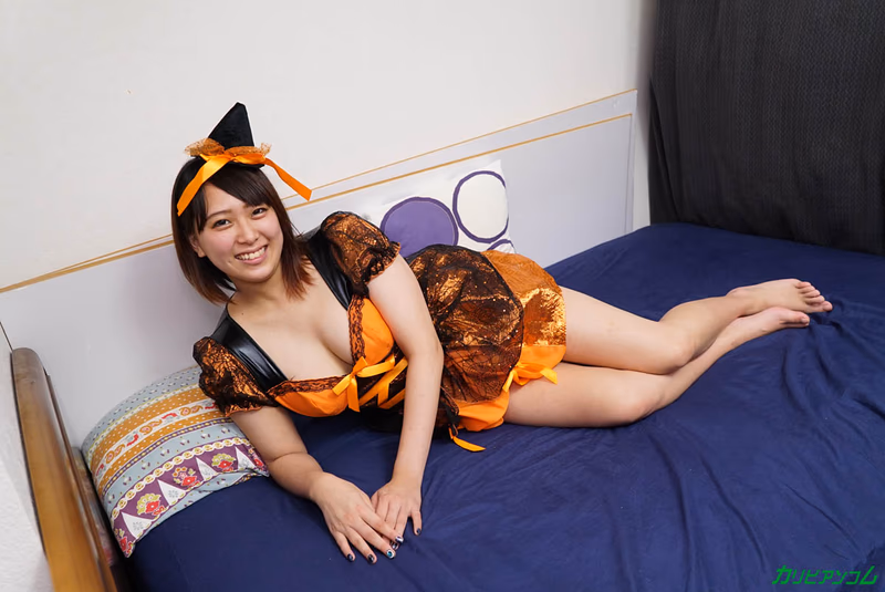 Uchiyama Asuka - Call Girl Showed Up in Enthusiastic Halloween Cosplay So I Fucked Her Relentlessly! sample image 1