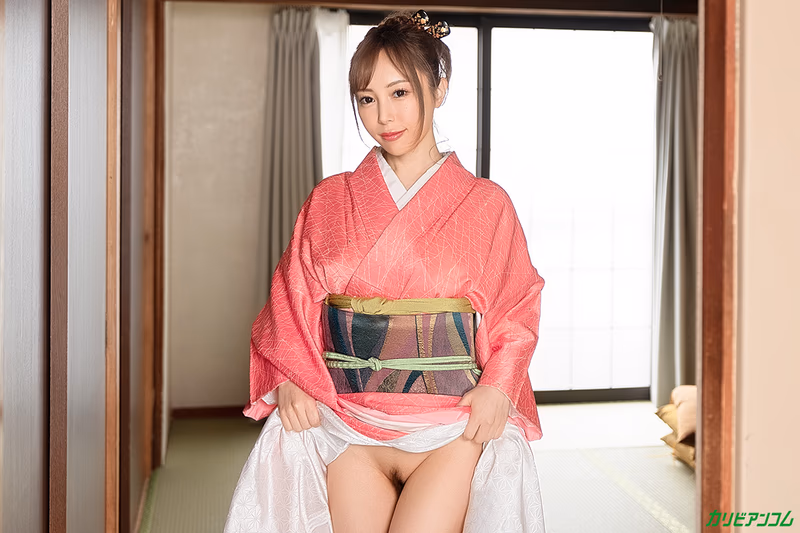 Sakuragi Rino - Fucking Sakuragi Rino in Traditional Kimono! sample image 2