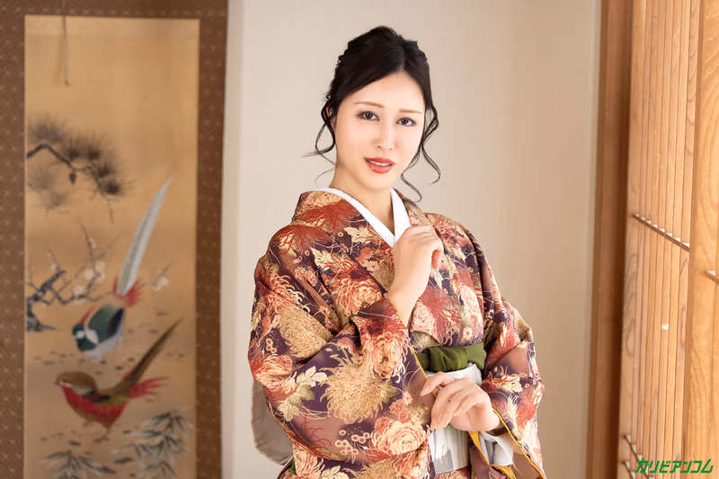 Hoshino Miki - Fucking Mikki Hoshino in Traditional Japanese Clothing! sample image 1