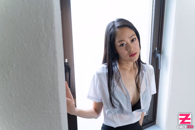 Saiki Eri - Seduced My Soaking Wet Coworker and Creampied Her!! sample image 1
