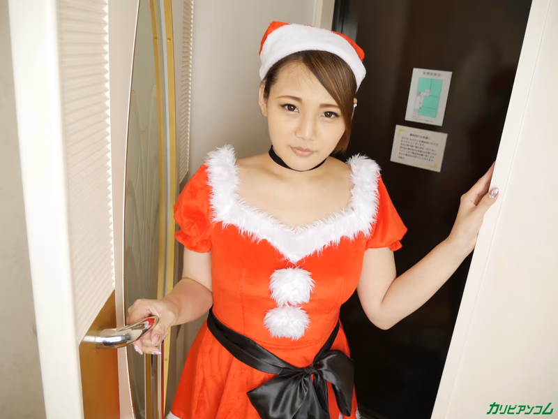 Hazuki Mai - Quick Cumshot Slutty Santa BEST 2 sample image 1