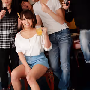 Circle Drinking Party Orgy NTR - Fun 5P Creampie Bonanza