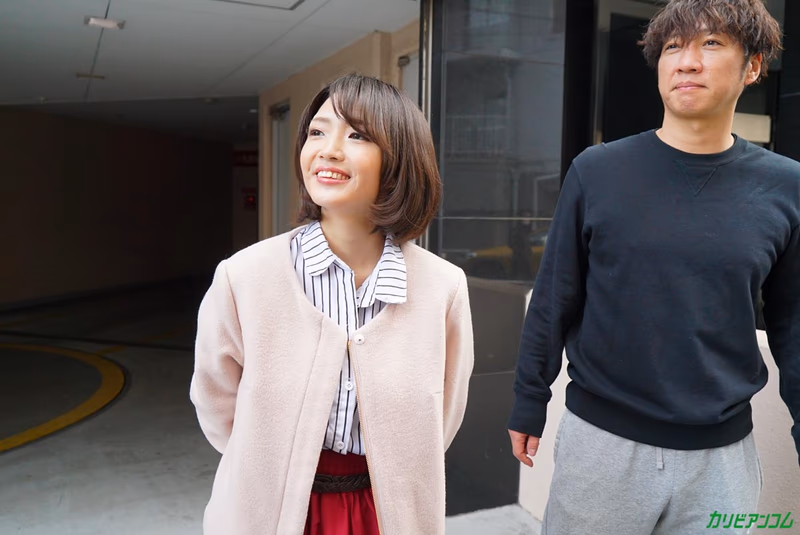Aoyama Hana - Going Commando with Cameltoe to Papa Friends - Young Wife Heating Up Double Affair sample image 6
