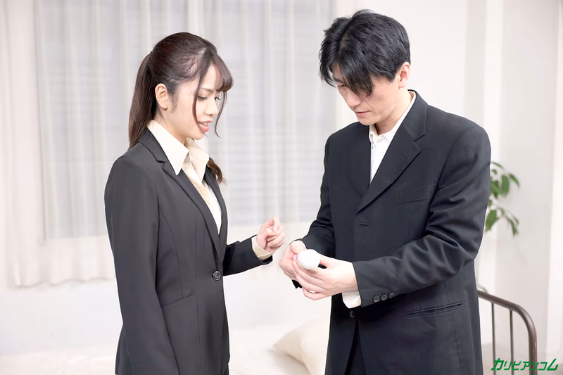 Fuyutsuki Remi - New Employee Training Vol.24 - She Really Loves Sex So She Got a Job at an AV Studio sample image 12