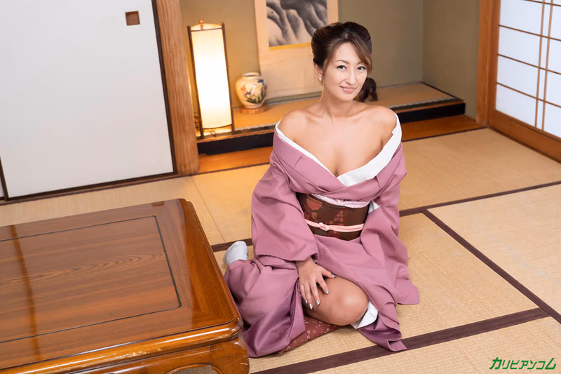 Reina - Masochist Beauty in Kimono Craving Bondage and Humiliation Play sample image 2