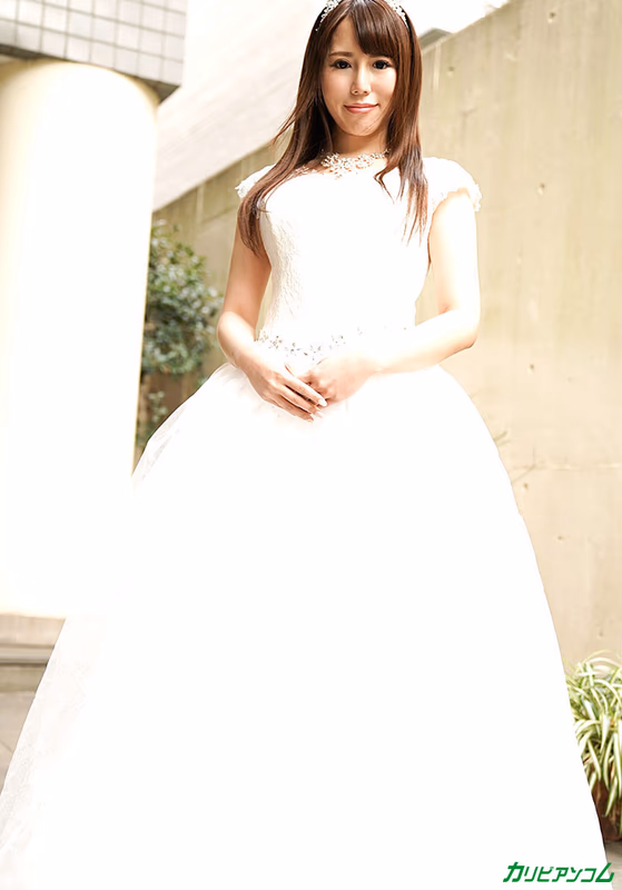 Sakura Miyuki - Pushover Bride - Creampie NTR with the Wedding Dress Consultant the Night Before the Ceremony sample image 1