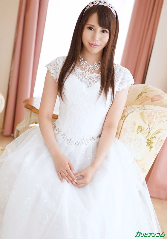 Sakura Miyuki - Pushover Bride - Creampie NTR with the Wedding Dress Consultant the Night Before the Ceremony sample image 3