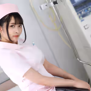 Let Me Inside as a Parting Gift! - Busty Angel Caregiver's Service When Begged