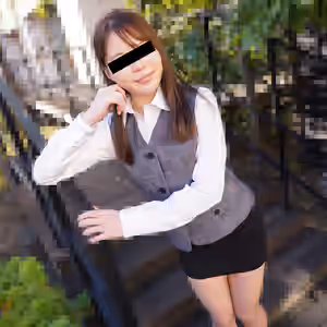 Even During Work Hours She's Masturbating! The Horny Reception Girl