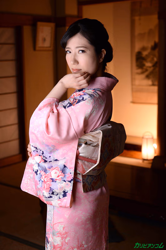 Nanase Tomoka - Lustful Slut in Kimono sample image 1